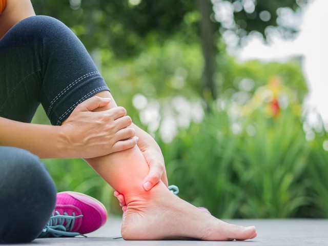 ankle pain Sydney Olympic Park